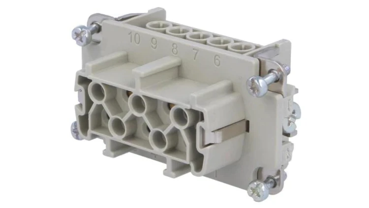 C146-10B0031023 Złącze HDC wkładka stykowa żeński C146 5PIN 5+PE 16A 660V