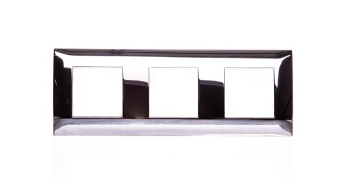 DANTE Ramka potrójna tworzywo galwanizowane CHROM 457083