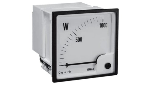 M244-213-G-24 Miernik: mocy analogowy,montażowy na panel 50/5A 400V 50÷60Hz