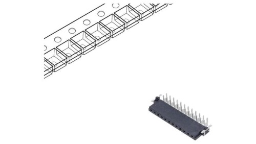 15650122701333 Złącze: płytka-płytka żeńskie, P12 har-flex Power THT