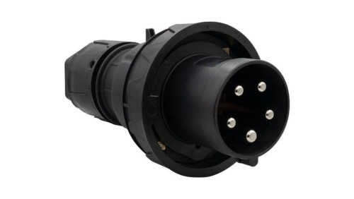 Wtyczka siłowa 63A 5p 380V-415V /FE/ IP67 czarna