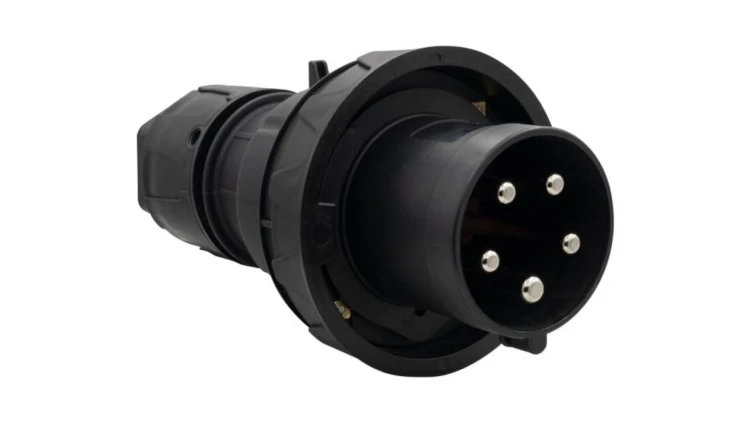 Wtyczka siłowa 63A 5p 380V-415V /FE/ IP67 czarna