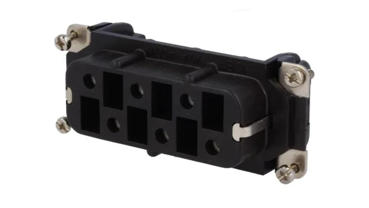 C146-10B0061025 Złącze HDC wkładka stykowa żeński C146 6PIN 6+PE 42A 400V