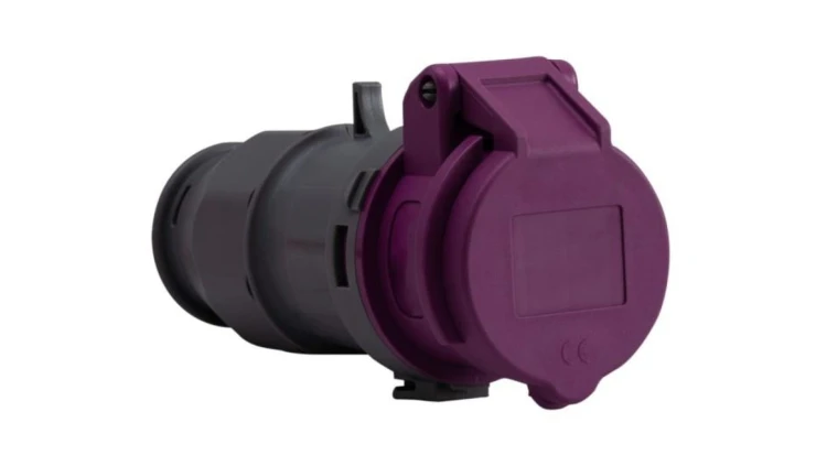 Gniazdo przenośne niskonapięciowe 16A 2p 24V IP44 /FE/