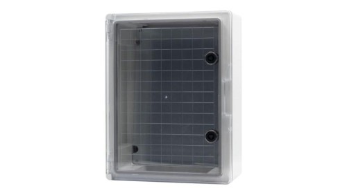 Szafa z tworzywa 300x400x170 mm IP65 drzwi przeźroczyste