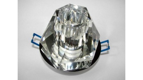 Downlight LED kryształ 15 1*3W biały zimny