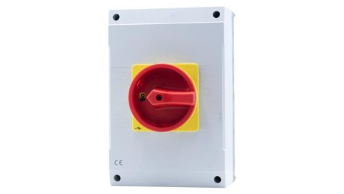 Wyłącznik WS-63 0/1 63A 3P IP65 w obudowie