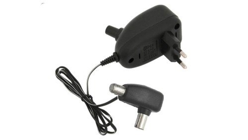 Zasilacz antenowy regulowany 0-12V 100mA z gniazdem F