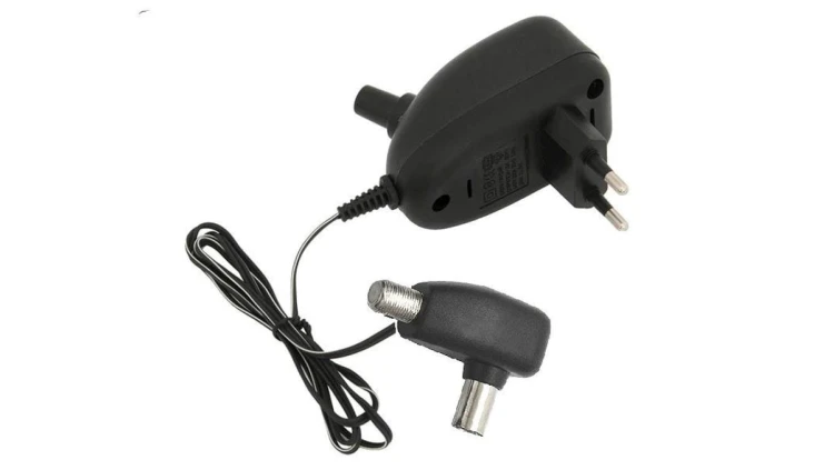 Zasilacz antenowy regulowany 0-12V 100mA z gniazdem F