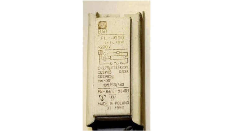 Statecznik elektromagnetyczny FL-4000 1X40W ELGO