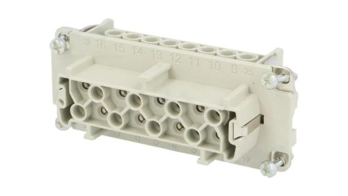 C146-10B0161021 Złącze HDC wkładka stykowa żeński C146 16PIN 16+PE 19A