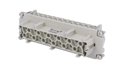 C146-10B0240021 Złącze HDC wkładka stykowa żeński C146 24PIN 24+PE 18A