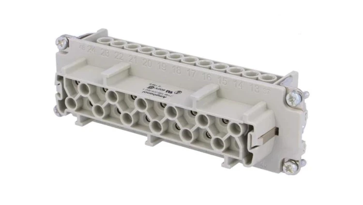 C146-10B0240021 Złącze HDC wkładka stykowa żeński C146 24PIN 24+PE 18A