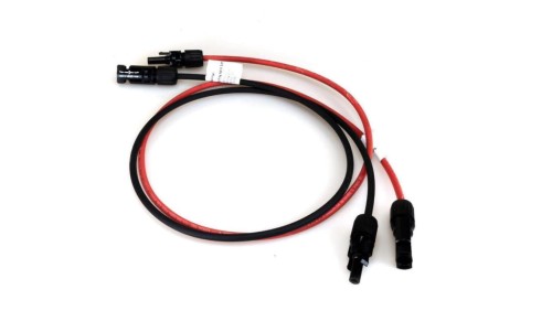 SET 6mm2 Kabel fotowoltaiczny Czerwony Czarny MC4 + WTYCZKA PV 10M