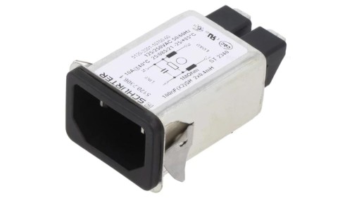 5120.2306.1Złącze zasilające AC gniazdo męskie 10A 250VAC IEC 60320