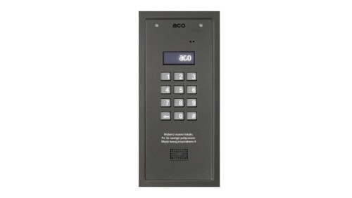 Domofon cyfrowy z zamkiem szyfrowym ACO CDNP7ACC ST (G2)