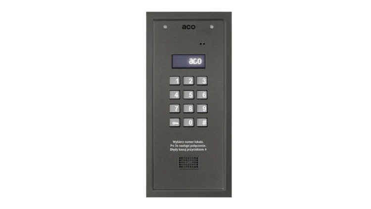 Domofon cyfrowy z zamkiem szyfrowym ACO CDNP7ACC ST (G2)