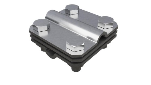 ZŁĄCZE KRZYŻOWE - 4 ŚRUBOWE, 40, 2 płytki L20132