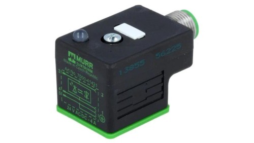 7000-41421-0000000 Złącze zaworowe adapter, wtyk format A, 18mm żeńskie PIN 3
