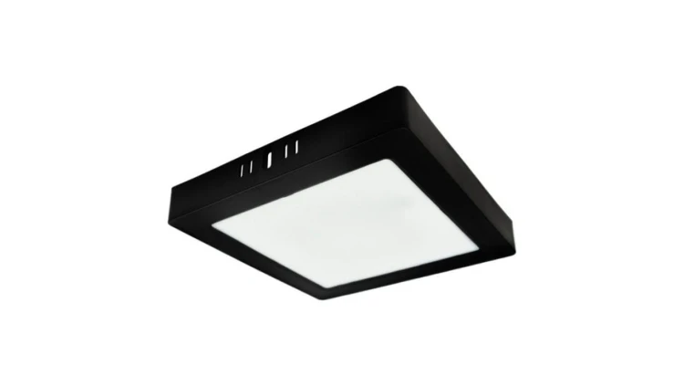 Oprawa downlight N/T kwadrat 18W 1980lm 4000K czarny IP20 DL-1 EC20477