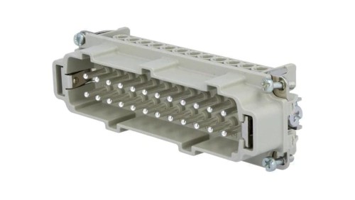 C146-10A0240021 Złącze HDC wkładka stykowa męski C146 24PIN 24+PE 18A 400V