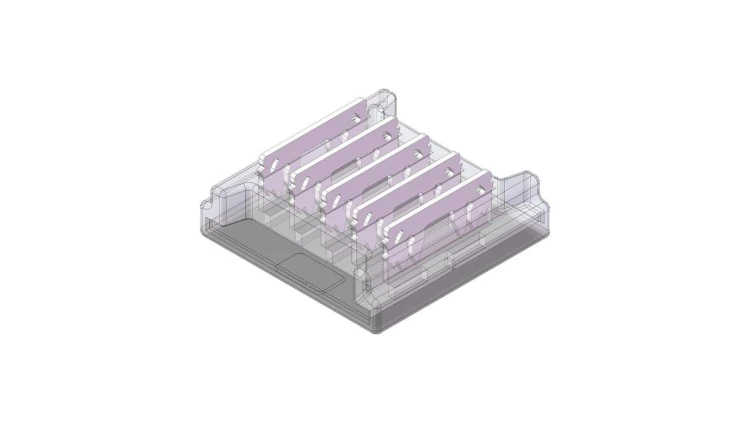 Złącze do taśmy LED - MC - RGBW 12mm - SMD - dwustronne - ED00033889