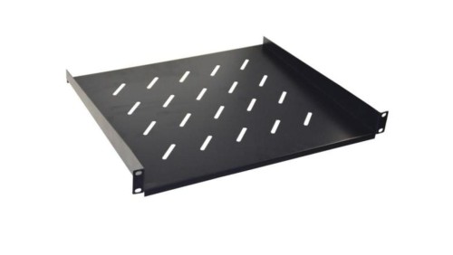 Półka stała 19cali 1U głębokość 400mm V RAL9004