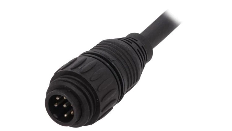 CA0161A02601512 Złącze okrągłe wtyk 7PIN męski przewody ECOMATE (C016)