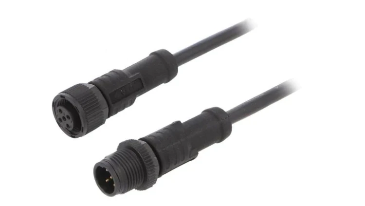 MSBP05MLSBPFLSB001 Kabel do czujników/automatyki 5PIN M12-M12 kod B-Profibus