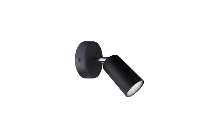 Kinkiet nowoczesny 1xGU10 EYE BLACK