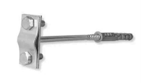 Wspornik z kołkiem rozporowym L-250 TZN