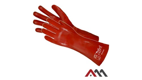 Rękawice Robocze PVC Długie 35 cm rozmiar 10