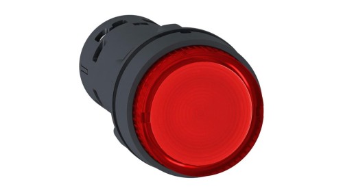 PODŚ.PRZYCISK WYST.LED NZ 24VDC CZERWONY