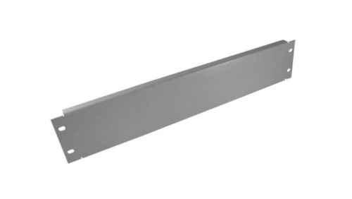 Panel zaślepiający 19cali 2U RAL7035
