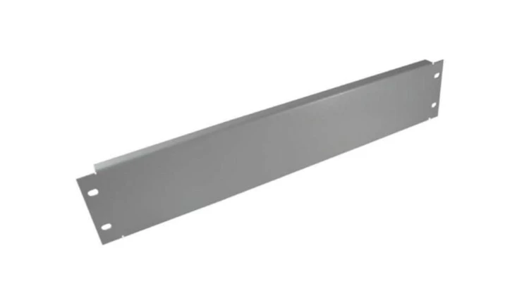 Panel zaślepiający 19cali 2U RAL7035