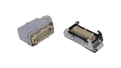C146-10E0169221 Złącze HDC męski + żeński C146 16PIN 16+PE rozmiar E16