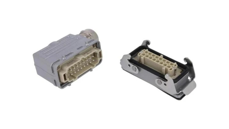 C146-10E0169221 Złącze HDC męski + żeński C146 16PIN 16+PE rozmiar E16