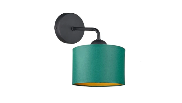 Kinkiet nowoczesny abażur 1xE27 FLOW GREEN