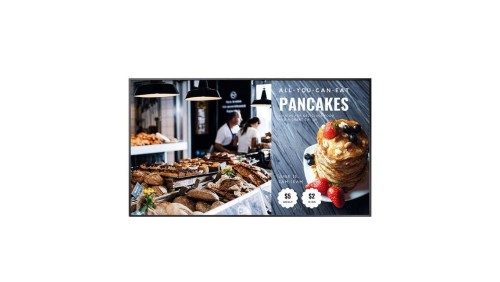 Monitor LED 65” 4K UHD Digital Signage do pracy 24/7 z wbudowanym Androidem i systemem CMS w chmurze NSD-6501Q