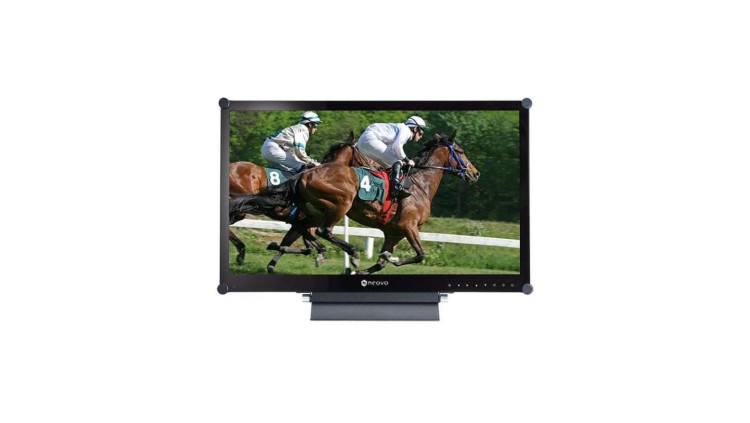 Monitor LED 24” Full HD w metalowej obudowie, z hartowanym szkłem optycznym, do pracy 24/7 CCTV SDI HX-24G