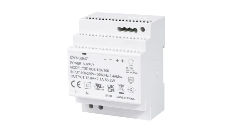 Zasilacz DIN YSDS 12V 7,1A 85W YSD100S-1207100