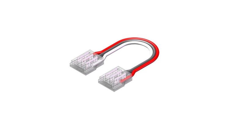 Złącze do taśmy LED - MC - CCT 10mm - SMD - dwustronne z przewodem - ED00033903