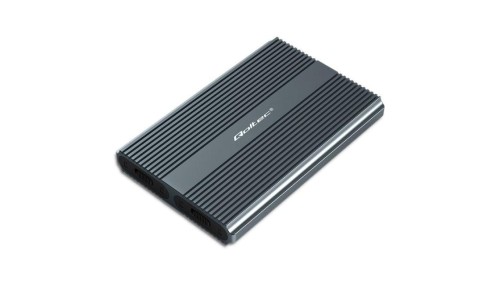 Qoltec Obudowa kieszeń na dysk M.2 SSD SATA NVMe USB-C DUAL 2 x 2TB