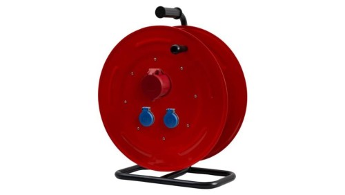 Rozgałęźnik na bębnie metalowym MAKARA-460 16A 5p, 2x230V IP44