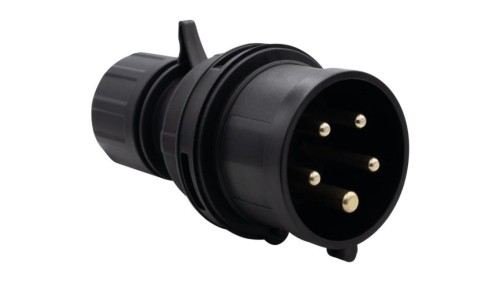 Wtyczka siłowa 16A 5p 380V-415V /FE/ IP44 czarna