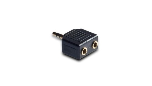 Rozgałęźnik Jack wt.Jack 3,5/2gn.Jack 3,5 stereo