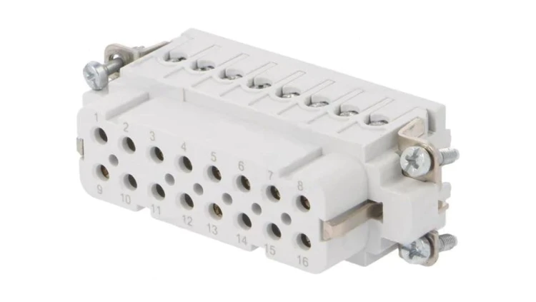 C146-10B0160024 Złącze HDC wkładka stykowa żeński C146 16PIN 16+PE 16A
