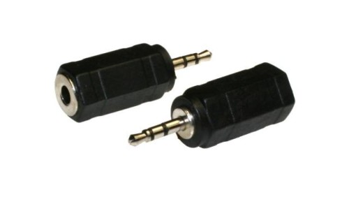 Redukcja wt.Jack 3,5/gn.Jack 2,5 stereo plastik