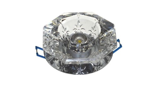 Downlight LED kryształ 9 1*3W biały zimny