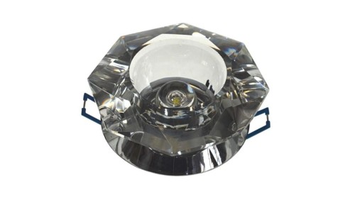 Downlight LED kryształ 7 1*3W biały zimny